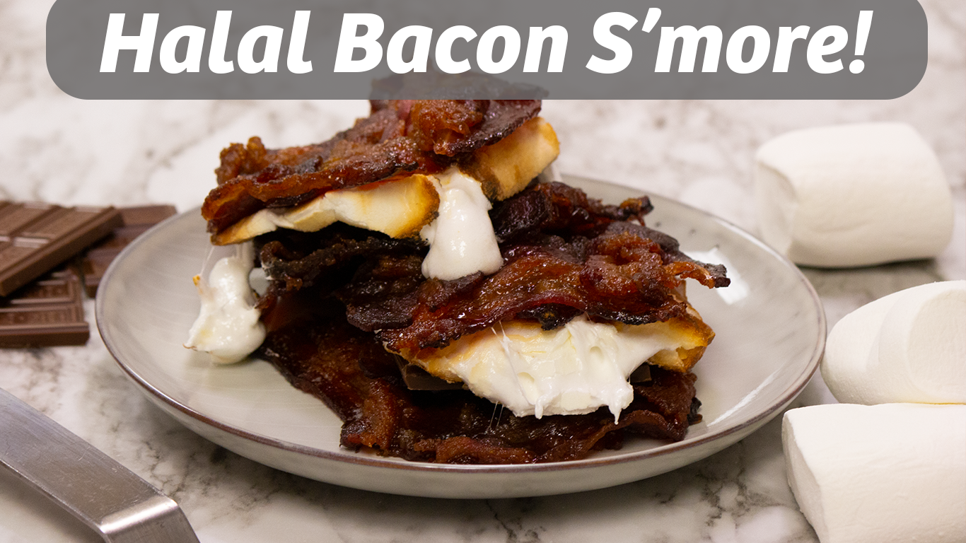 Halal Bacon S'more! Midamar Halal