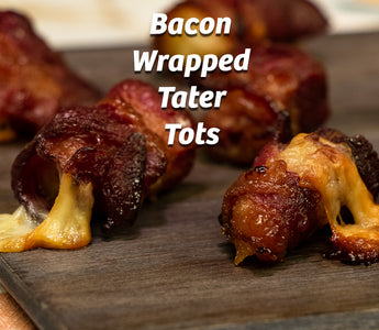 Cheesy Halal Bacon Tater Tots!