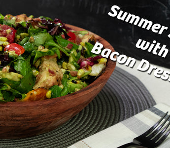 Tired of Boring Salads? Try This Summer Salad with Bacon Dressing!