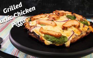 Easy Grilled Chicken Pizza