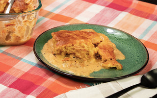 Cajun Chicken Cornbread Bake will make your weekend zesty!