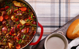 Hot, Hearty, and Halal Vegetable Beef Stew!
