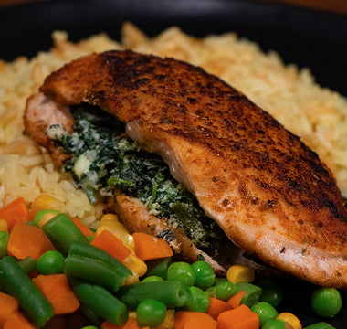 Flavorful Spinach and Feta Stuffed Chicken!