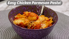 Easy Chicken Parmesan Pasta!