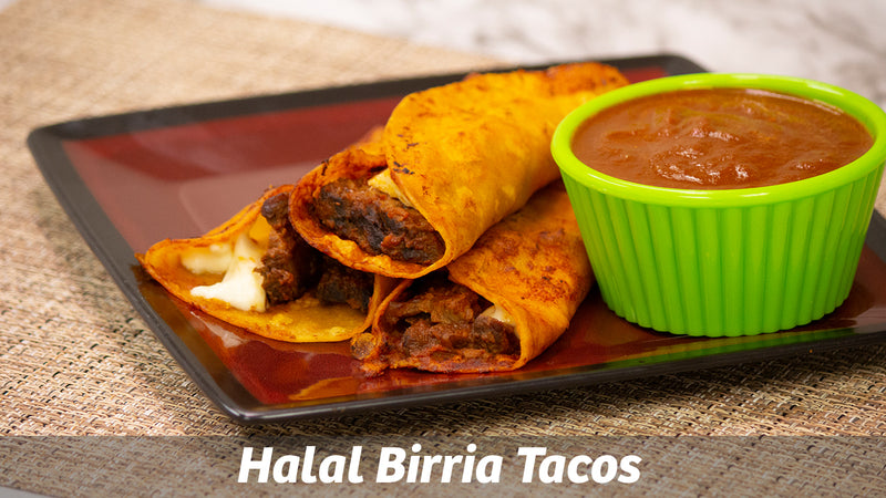 Halal Birria Tacos by Cooking with Cass