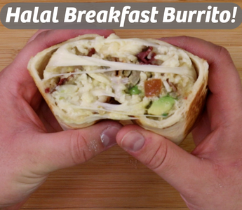 Halal Breakfast Burritos!