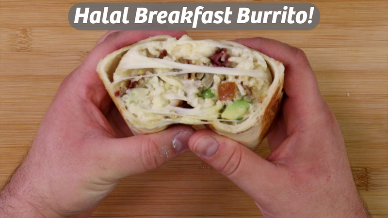 Halal Breakfast Burritos!