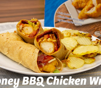 Cooking with Cass: Honey BBQ Chicken Wrap