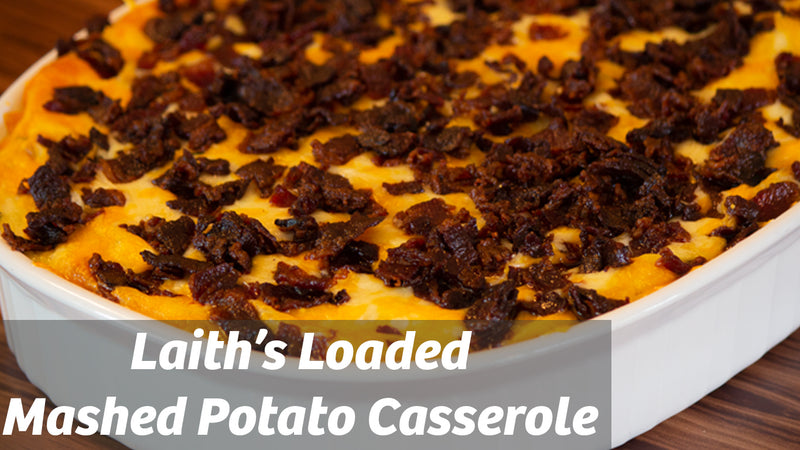 Cooking with Cass: Laith's Loaded Mashed Potato Casserole