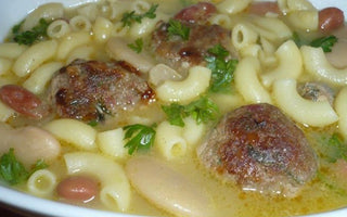 Italian Meatball and Bean Soup