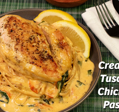Can't Miss Creamy Tuscan Chicken Pasta