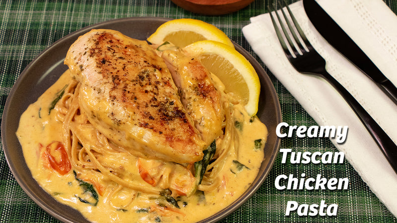 Can't Miss Creamy Tuscan Chicken Pasta