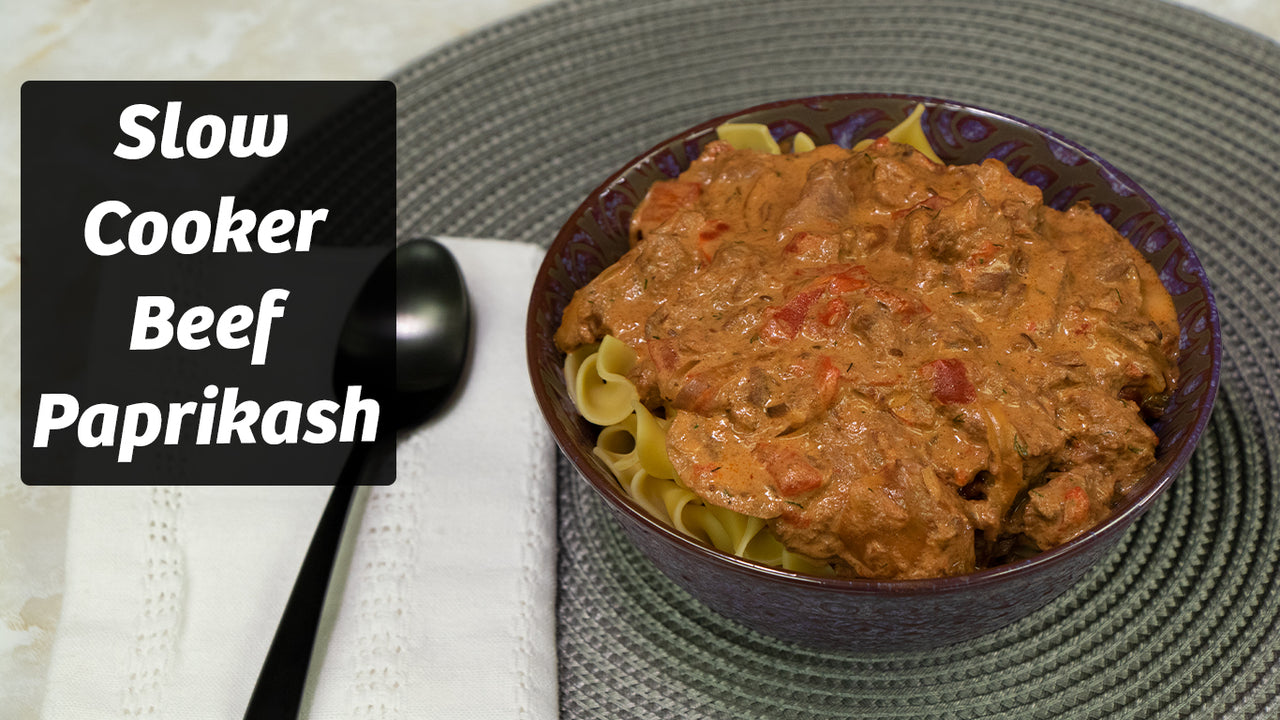 Slow Cooker Beef Paprikash Midamar Halal