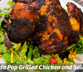 Soda Pop Grilled Chicken and Salad by Cooking with Cass
