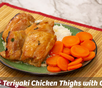 Cooking with Cass: Sweet Teriyaki Chicken Thighs with Carrots and Rice