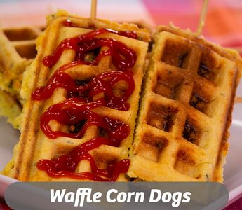 Waffle Corn Dogs!