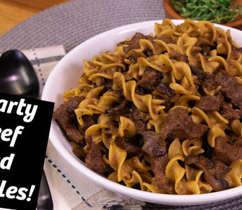 Hearty Beef and Noodles!