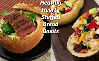 Healthy and Hearty Stuffed Bread Bowls