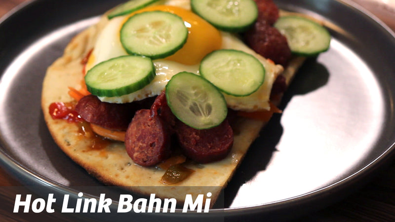 Cooking with Cass: Hot Link Bahn Mi