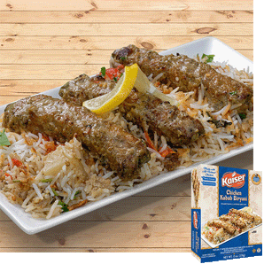 Kaiser Chicken Kabab Biryani