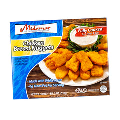 Halal Fully Cooked Chicken Breast Nuggets