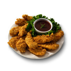Halal Fully Cooked Breaded Chicken Tenders - 10 lb