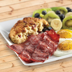 Sandwich Style halal Beef strip chopped formed breakfast
