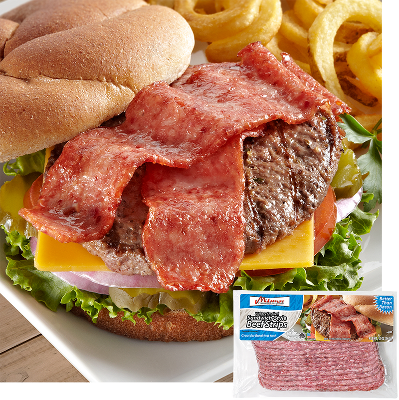 Halal Sandwich-Style Beef Strips