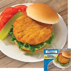 Halal Fully Cooked Chicken Breast Patties