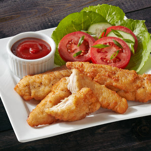 Halal Fully Cooked Breaded Chicken Tenders - 10 lb
