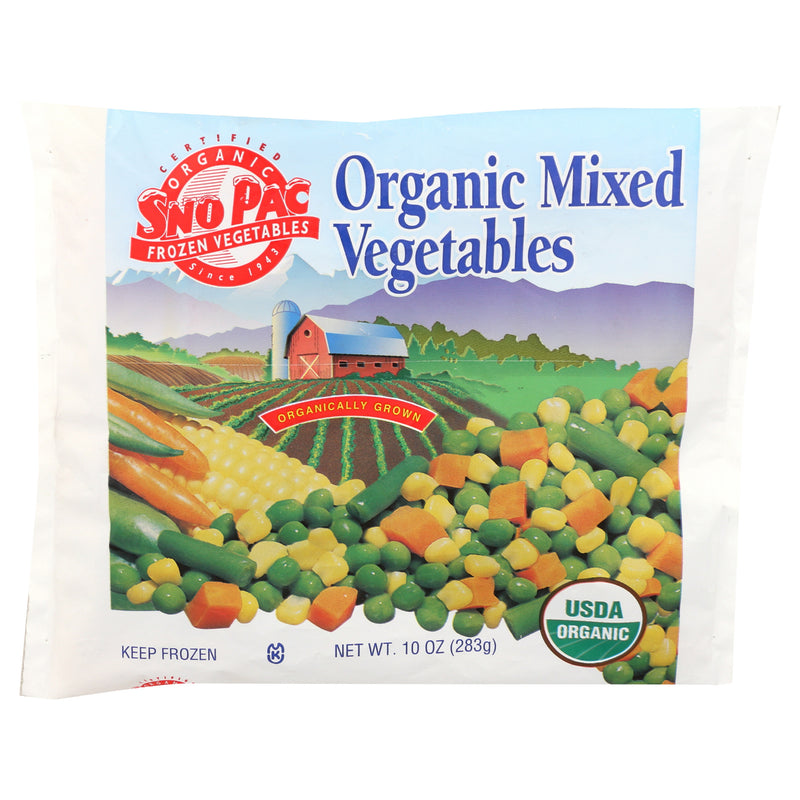 Sno Pac Organic Mixed Vegetables