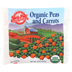 Sno Pac Organic Peas And Carrots