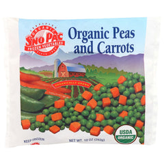Sno Pac Organic Peas And Carrots