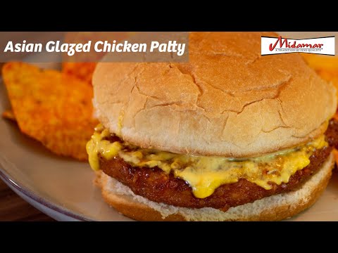 Halal Fully Cooked Chicken Breast Patty - 10 lb
